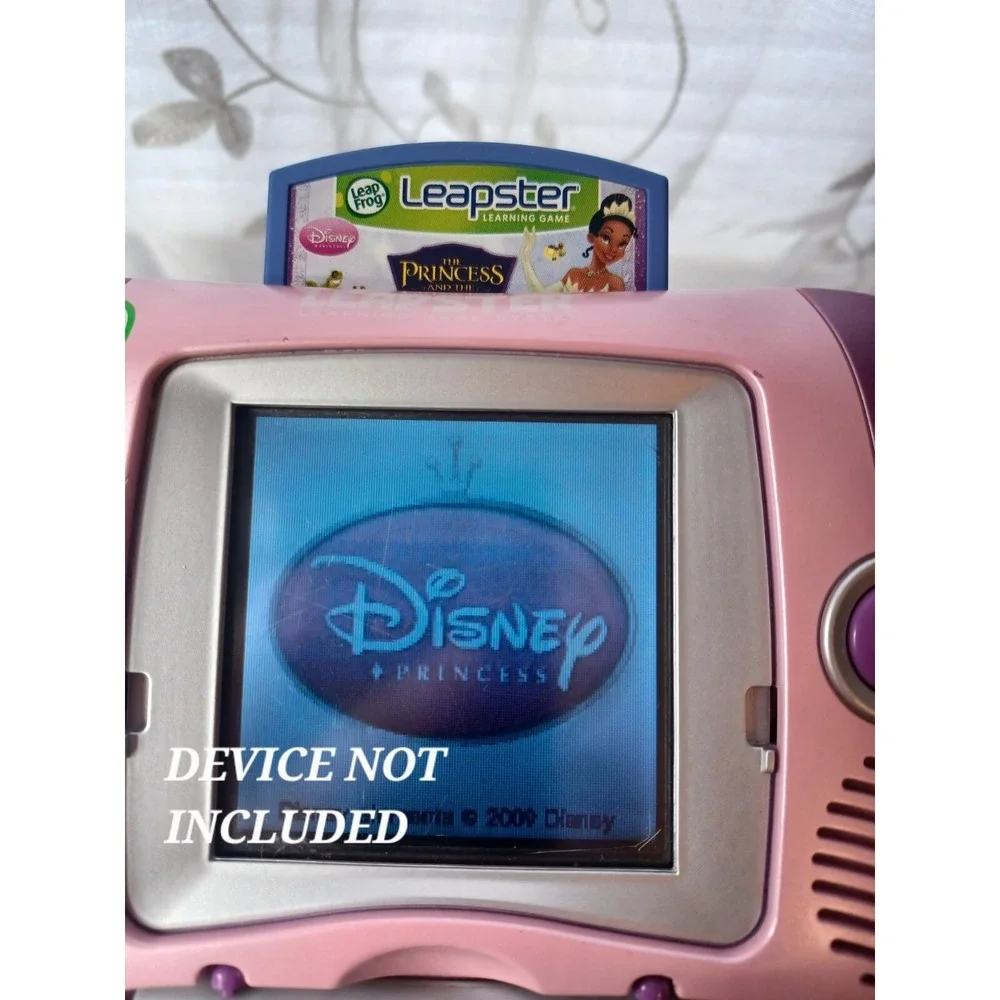 Leap Frog Leapster Madagascar‎ Princess & the Frog Games only. WORKS.